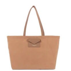 Discount Grand sac cabas épaule Femme Suède|Sacs Porté Épaule