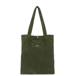 New Sac cabas épaule Femme Suède|Sacs Porté Épaule